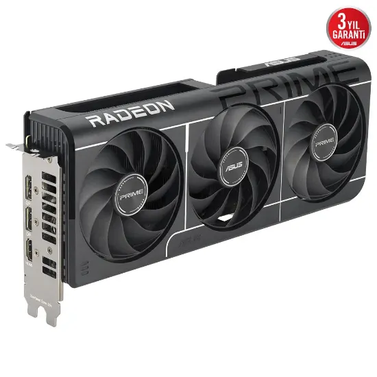 ASUS PRIME-RX9060XT-O16G AMD RADEON 128BIT 16G VGA resmi