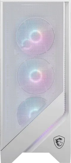 MSI MAG Forge 320R AIRFLOW Beyaz mATX Kasa resmi