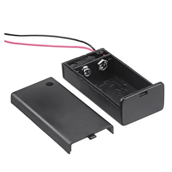 9 Volt Pil Kutusu Kapaklı Açma/Kapama Anahtarlı IC-233D resmi