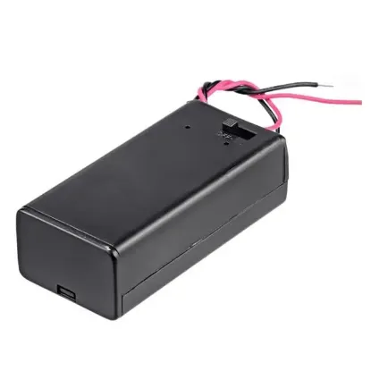 9 Volt Pil Kutusu Kapaklı Açma/Kapama Anahtarlı IC-233D resmi