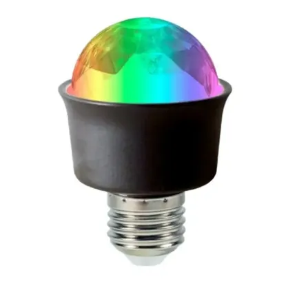 Ledx AL-KX6882 Mini 360 Derece Led 3.3 Watt E27 Duy Rgb Disko Lamba resmi