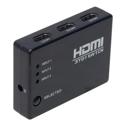 Powermaster 3 Giriş 1 Çıkış HDMI Switcher Toplayıcı PM-6853 resmi