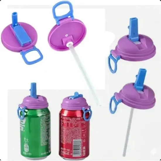 Sunup SN-29911 Kutulu İçecekler İçin Pipetli İçecek Kapağı    resmi