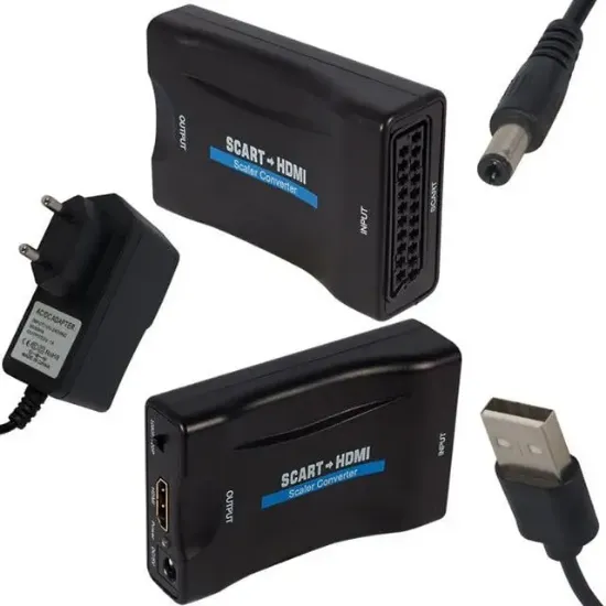 Powermaster PM-18588 Scart To HDMI Çevirici Adaptör resmi