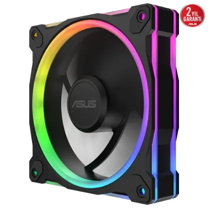 ASUS PRIME MR120 SOĞUTUCU KASA RADYATÖR FANI ARGB 120MM SİYAH resmi