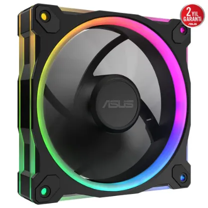 ASUS PRIME MR120 SOĞUTUCU KASA RADYATÖR FANI ARGB 120MM REVERSE SİYAH resmi