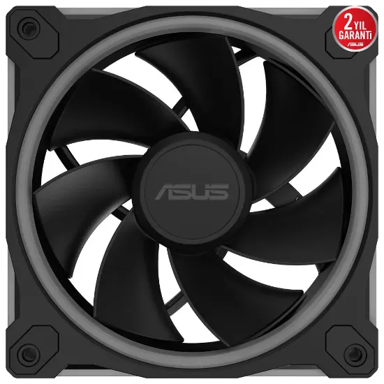 ASUS PRIME MR120 SOĞUTUCU KASA RADYATÖR FANI ARGB 120MM REVERSE SİYAH resmi