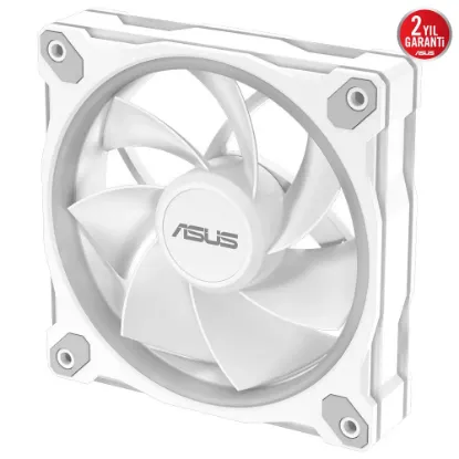 ASUS PRIME MR120 SOĞUTUCU KASA RADYATÖR FANI ARGB 120MM REVERSE BEYAZ resmi