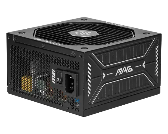 MSI MAG A750GLS PCIE5 750W 80+GOLD POWER SUPPLY resmi