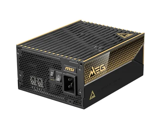 MSI MEG AI1600T PCIE5 1600W80+ TITANIUM FULMODULAR resmi