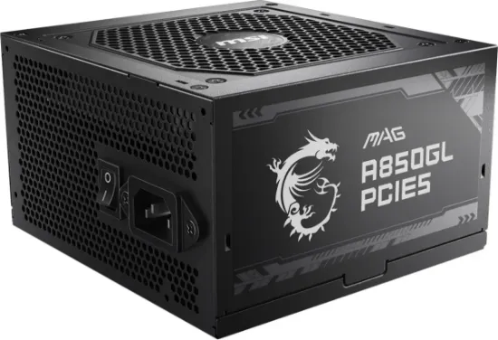 MSI MAG A850GL PCIE5 850W 80+ GOLD PSU FULLMODULAR resmi