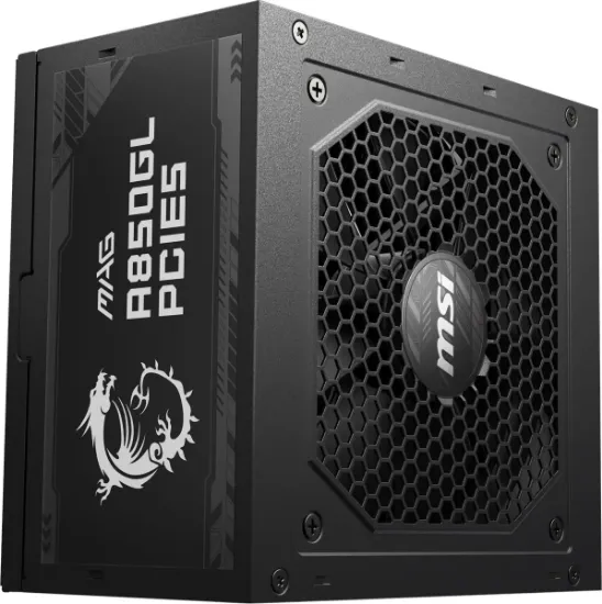 MSI MAG A850GL PCIE5 850W 80+ GOLD PSU FULLMODULAR resmi