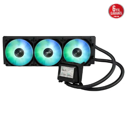 ASUS MAX GAMING LC 360 ARGB LCD SIVI SOGUTMA resmi