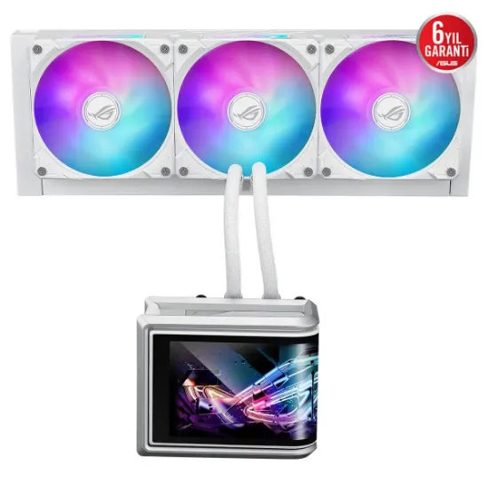 ASUS ROG RYUO IV SLC 360 ARGB WHITE 360MM SOGUTUCU resmi