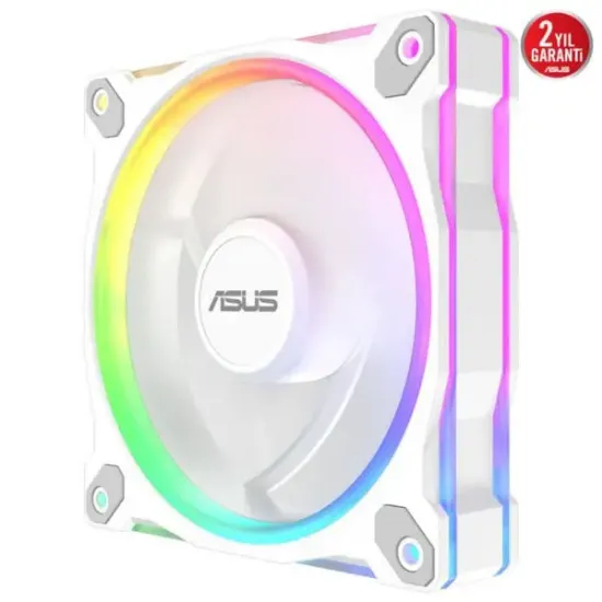 ASUS PRIME MR120 FAN RGB BEYAZ resmi