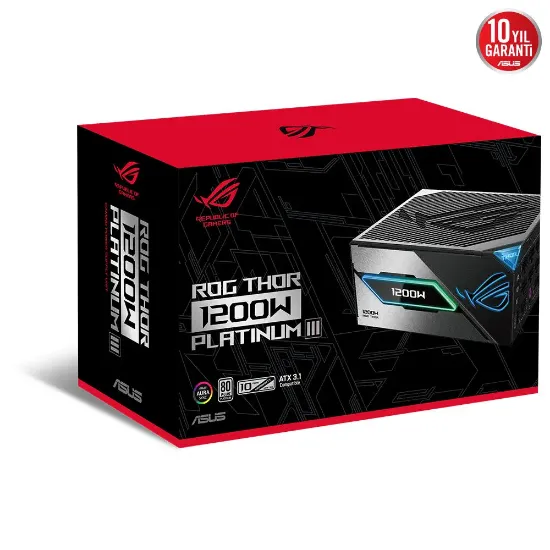 ASUS ROG-THOR-1200P3 PLATINUM III 1200W PSU resmi