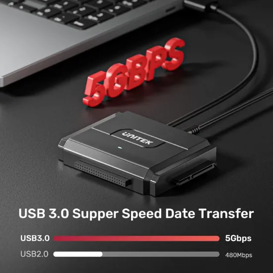 UNITEK USB3.0 TO IDE + SATA II DÖNÜŞTÜRÜCÜ(Y-3324) resmi