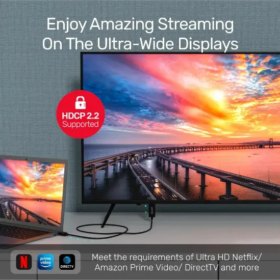 UNITEK MINIDISPLAY TO HDMI 4K&30Hz 2 MT (V1152A) resmi