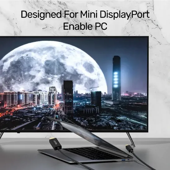 UNITEK MINIDISPLAY TO HDMI 4K&30Hz 2 MT (V1152A) resmi