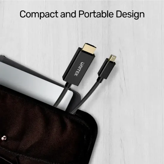 UNITEK MINIDISPLAY TO HDMI 4K&30Hz 2 MT (V1152A) resmi
