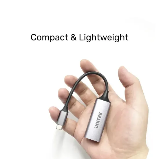 UNITEK USB TYPE-C TO GIGABIT ETHERNET (U1312A) resmi