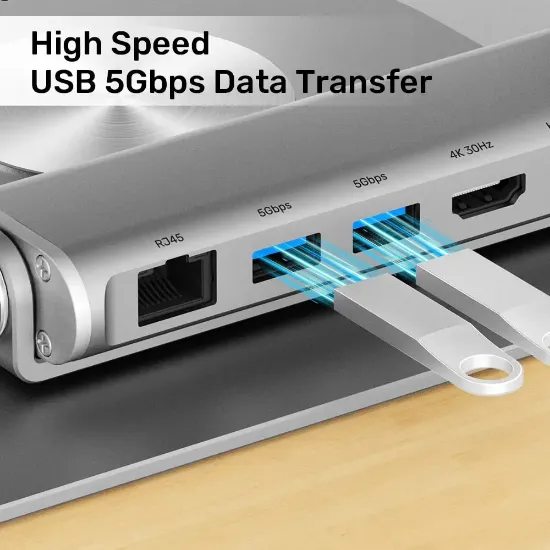 UNITEK 360D METAL 15.6” NOTEBOOK STAND 5in1 D1109B resmi