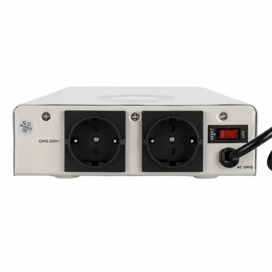 Powermaster SLIM-2000 Otomatik 2000 Watt Kombi Voltaj Regülatörü resmi