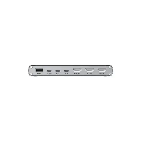 UNITEK USB-C 10GBPS HDMI KVM SWITCH (D1118AGY01-EU) resmi