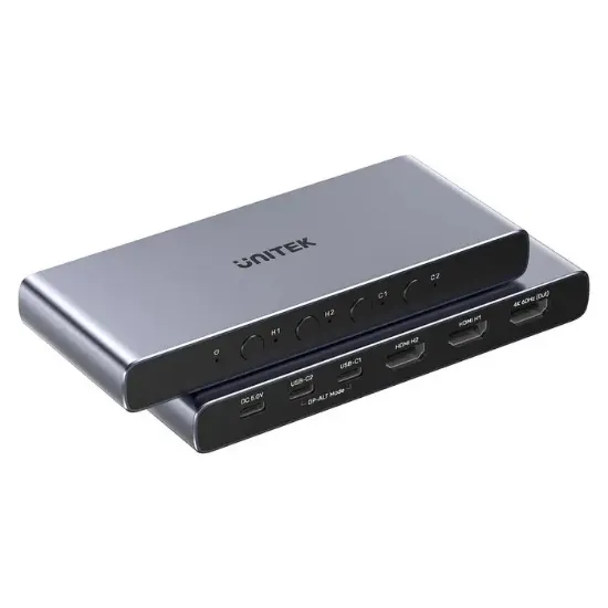 UNITEK 4K HDMI/USB-C SWITCH 4IN1OUT(V1313AGY01-EU) resmi
