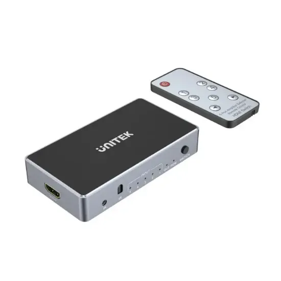 UNITEK 4K HDMI SWITCH 5 IN 1 OUT (V1110A) resmi