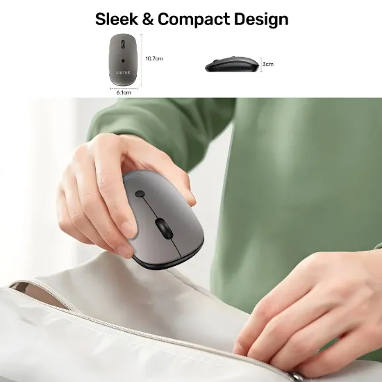 UNITEK SLIMTRACK 2.4GHZ KABLOSUZ MOUSE (T060AGY01) resmi