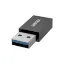 UNITEK DATASHIELD USB-A VERI ENGELLEYICI ADAPTOR (A1056ABK01) resmi
