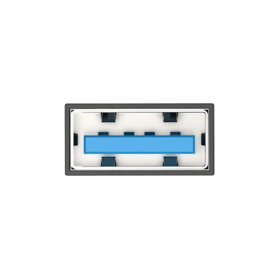 UNITEK DATASHIELD USB-A VERI ENGELLEYICI ADAPTOR (A1056ABK01) resmi