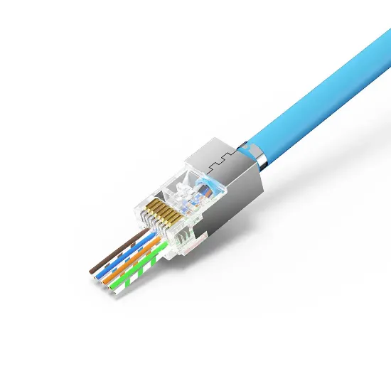 UNITEK CAT7 RJ45 50'Lİ GECIS KONNEKTORU (OT1093ATP01) resmi