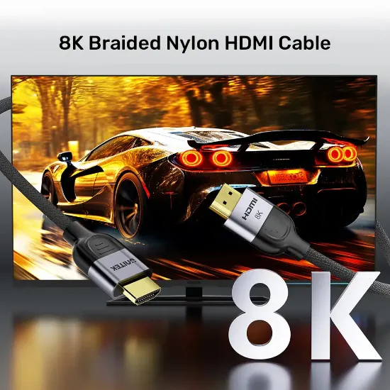 UNITEK HDMI 2.1 KABLO 1 METRE 8K (C11093RGY01-1M) resmi