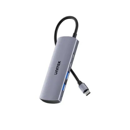 UNITEK UHUB Q4 4-IN-1 10GBPS USB-C HUB (H1112DGY01) resmi