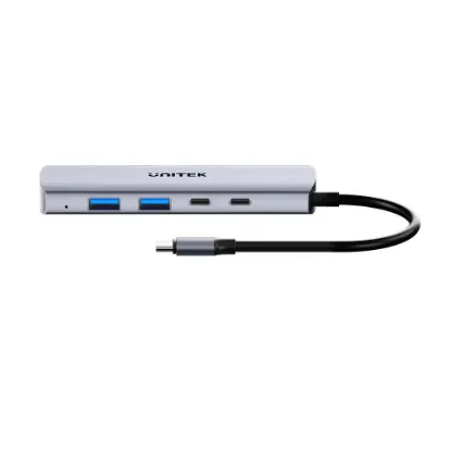 UNITEK UHUB Q4 4-IN-1 10GBPS USB-C HUB (H1112DGY01) resmi