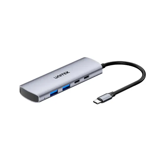 UNITEK UHUB Q4 4-IN-1 10GBPS USB-C HUB (H1112DGY01) resmi