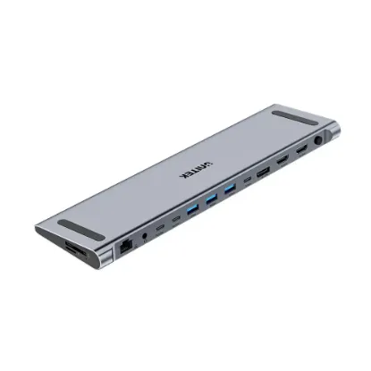 UNITEK UHUB15+ USB-C 4K BAGLANTI ISTASYONU (D1106AGY01) resmi