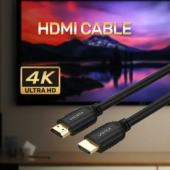 UNITEK HDMI2.0 KABLO 10MT 4K&60Hz (C11079BK-10M) resmi