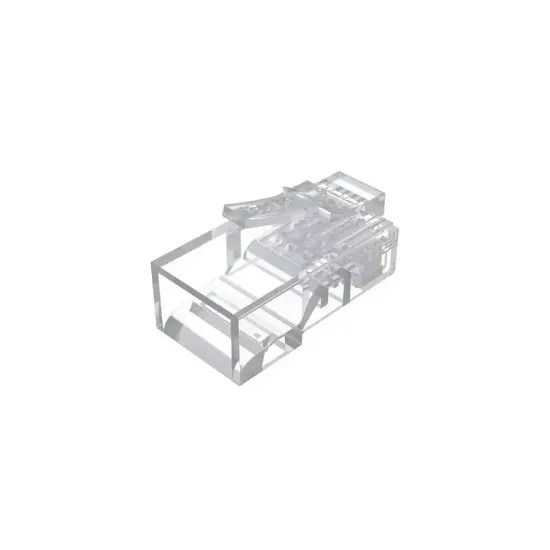 UNITEK CAT6 RJ45 MODULER 100'LÜ KONNEKTÖR (Y-OT19TP) resmi