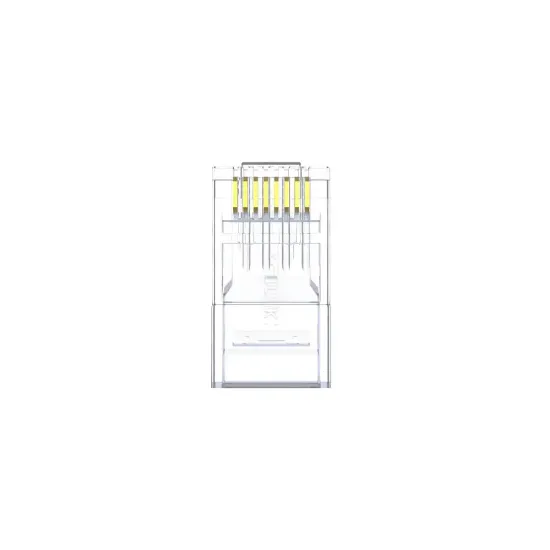 UNITEK CAT6 RJ45 MODULER 100'LÜ KONNEKTÖR (Y-OT19TP) resmi
