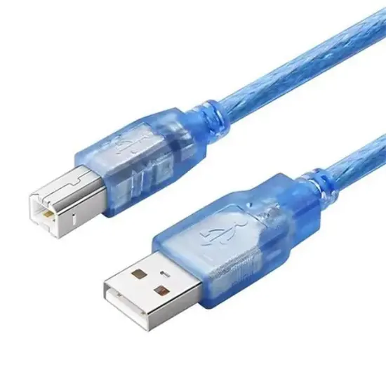 Fully G-534D Şeffaf Mavi Usb 2.0 Yazıcı Kablosu resmi
