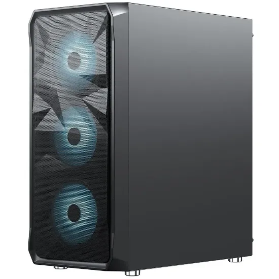 FRISBY FC-9485G 600W 80+ BRONZE 4xRGB SIYAH KASA resmi
