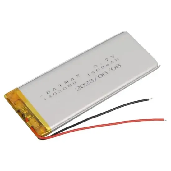 Powermaster 403080 3.7 Volt 1300 Mah Lityum Polimer Pil resmi