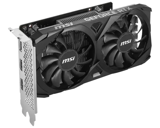 MSI GEFORCE RTX 3050 VENTUS 2X E 6G OC 6GB GD6 96B resmi