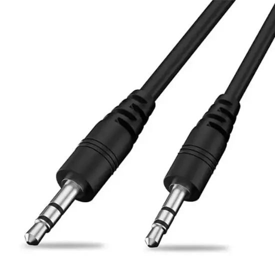 3.5 Mm Erkek/Erkek 5 Metre 3 Boğumlu Stereo Kablo resmi