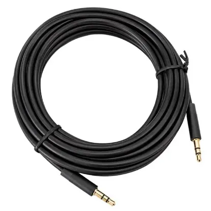 Philips SWR2102S/93 5 Metre 3.5mm Erkek - Erkek Aux Stereo Ses Kablosu Hi-Fi resmi