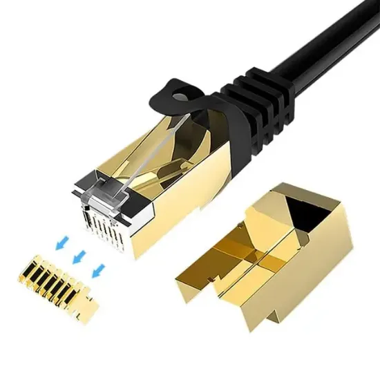 Philips SWA1820/93 3 Metre Cat7 Ethernet LAN Ağ Kablosu 10Gbps 600MHz Ultra Yüksek Hızlı resmi