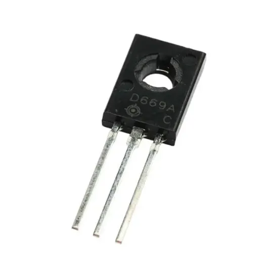 2SD 669 TO-126 Transistör resmi